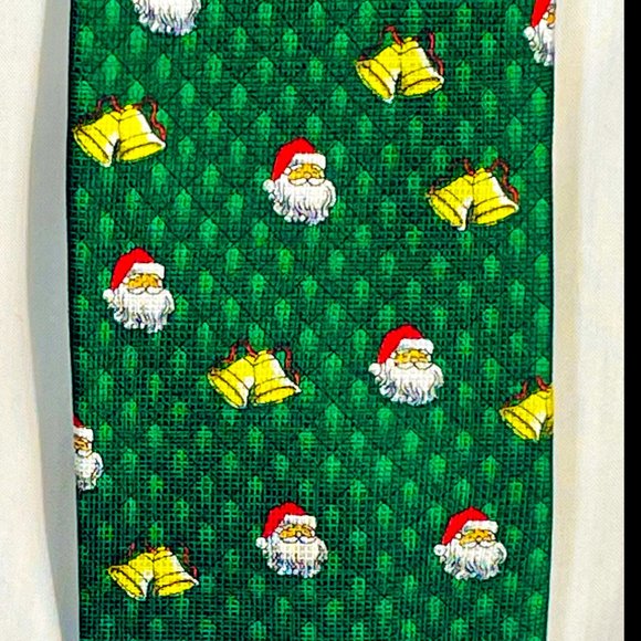 ▪️VTG▪️ CAPE COD NECKWEAR▪️ Pair of 2 Silk Holiday Christmas Neckties - Picture 3 of 8